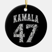 Kamala Harris 47e President VS Amerika 2024 Keramisch Ornament (Voorkant)