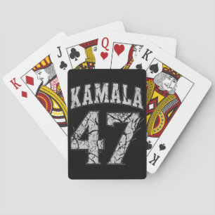Kamala Harris 47e President VS Amerika 2024 Pokerkaarten