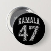 Kamala Harris 47e President VS Amerika 2024 Ronde Button 7,6 Cm (Voorkant /achterkant)