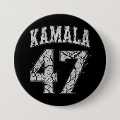 Kamala Harris 47e President VS Amerika 2024 Ronde Button 7,6 Cm (Voorkant)