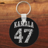 Kamala Harris 47e President VS Amerika 2024 Sleutelhanger (Voorkant)