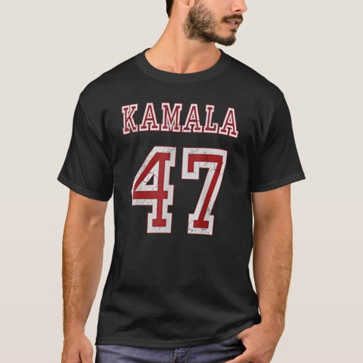Kamala Harris 47e President VS Amerika 2024 T-shirt (Voorkant)