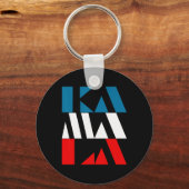 Kamala Harris 47e Sleutelhanger (Voorkant)