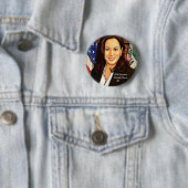 Kamala-Harris-47th-President-USA_ Ronde Button 5,7 Cm (In situ)