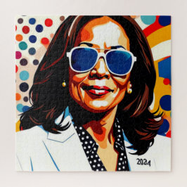 KAMALA HARRIS 4 LEGPUZZEL