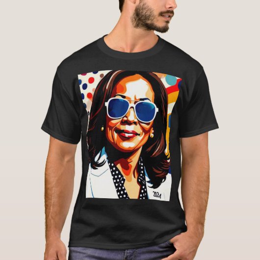 KAMALA HARRIS 4 T-SHIRT (Voorkant)