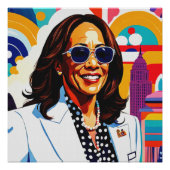 KAMALA HARRIS 5 PERFECT POSTER (Voorkant)