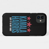 Kamala Harris Als Je Iets Te Zeggen Hebt, Zeg Het Case-Mate iPhone Case (Achterkant (horizontaal))