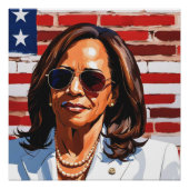 KAMALA HARRIS ALT PERFECT POSTER (Voorkant)