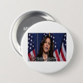 Kamala Harris & American Dream Quote Button (Voorkant /achterkant)