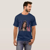 Kamala Harris & American Dream Quote Mannen shirt (Voorkant volledig)