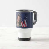 Kamala Harris & Amerikaanse Droom Reis Mok (Voorkant rechts)