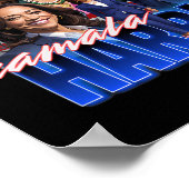 Kamala Harris Amerikaanse vlag bootleg reboot Poster (Hoek)