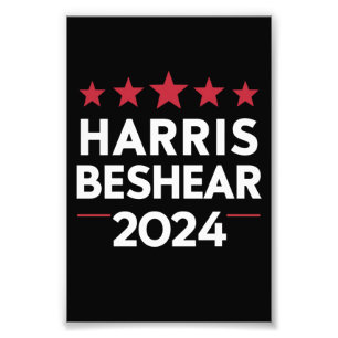Kamala Harris Andy Beshear 2024 Harris Beshear 202 Foto Afdruk