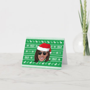 Kamala Harris Aviators Holiday Bedankkaart