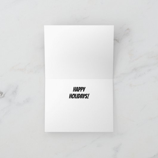 Kamala Harris Aviators Holiday Bedankkaart (Binnen)