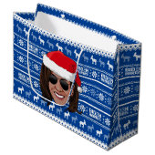 Kamala Harris Aviators Holiday Groot Cadeauzakje (Voorkant Gekanteld)
