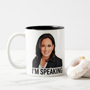 Kamala Harris Biden Harris Presidentieel 2020 Tweekleurige Koffiemok