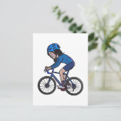 Kamala Harris Bike Briefkaart (Staand voorkant)