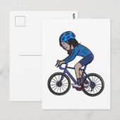 Kamala Harris Bike Briefkaart (Voorkant / Achterkant)