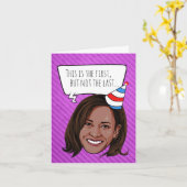 Kamala Harris Birthday: Dit is de eerste Kaart (Gele Bloem)