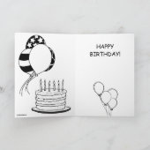 Kamala Harris Birthday Kaart (Binnen)