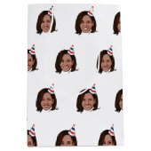Kamala Harris Birthday Medium Cadeauzakje (Voorkant)