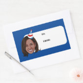 KAMALA HARRIS Birthday Rechthoekige Sticker (Envelop)