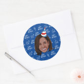 KAMALA HARRIS Birthday Ronde Sticker (Envelop)