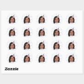 Kamala Harris Birthday Ronde Sticker (Vel)