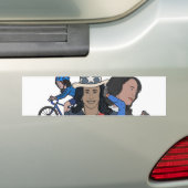 Kamala Harris Bootleg Rap Stijl Verkiezingen Bumpersticker (Op auto)