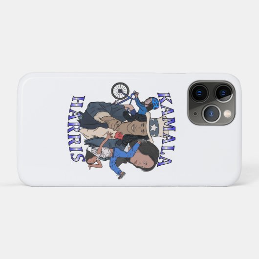 Kamala Harris Bootleg Rap Stijl Verkiezingen Case-Mate iPhone Case (Achterkant (horizontaal))