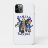 Kamala Harris Bootleg Rap Stijl Verkiezingen Case-Mate iPhone Case (Achterkant)