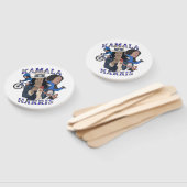 Kamala Harris Bootleg Rap Stijl Verkiezingen Handwaaier (Niet-gemonteerd)
