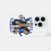 Kamala Harris Bootleg Rap Stijl Verkiezingen iPhone Hoesje (Achterkant horizontaal)