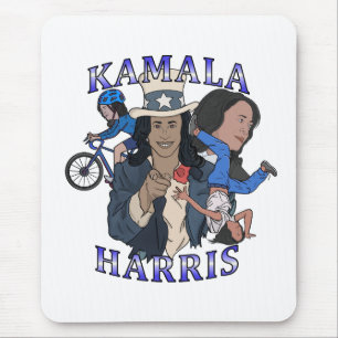 Kamala Harris Bootleg Rap Stijl Verkiezingen Muismat