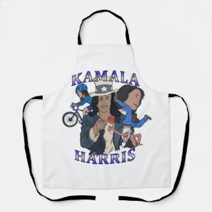 Kamala Harris Bootleg Rap Stijl Verkiezingen Schort