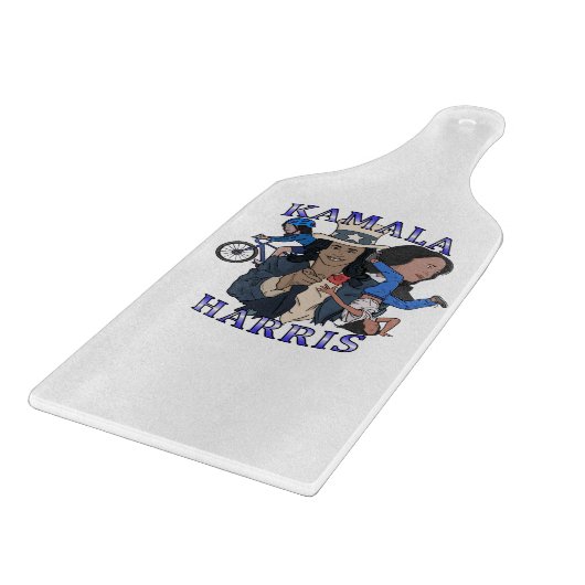 Kamala Harris Bootleg Rap Stijl Verkiezingen Snijplank (Hoek)