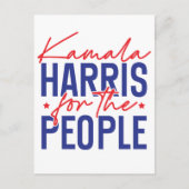 Kamala Harris Briefkaart (Voorkant)