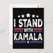 Kamala Harris Briefkaart (Voorkant / Achterkant)