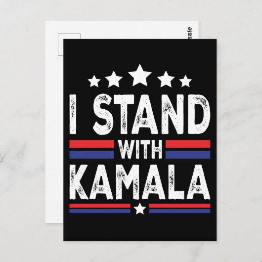 Kamala Harris Briefkaart (Voorkant / Achterkant)