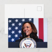 Kamala Harris Briefkaart (Voorkant / Achterkant)
