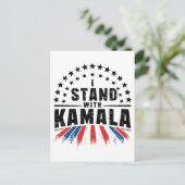 Kamala Harris Briefkaart (Staand voorkant)