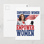 Kamala Harris Briefkaart (Voorkant / Achterkant)
