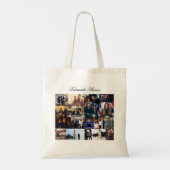 Kamala Harris Budget Canvas tas (Achterkant)