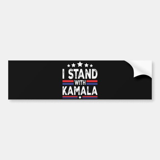 Kamala Harris Bumpersticker (Voorkant)