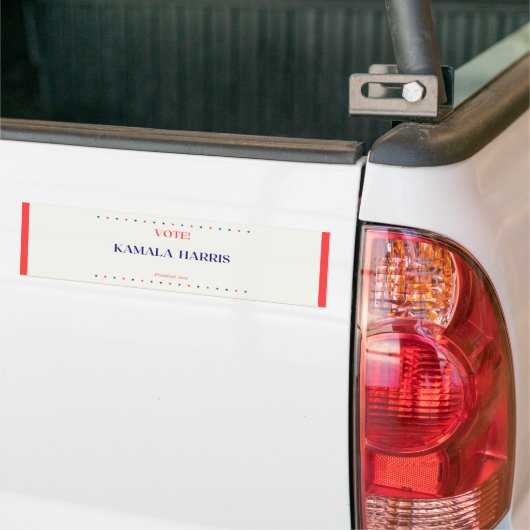 Kamala Harris Bumpersticker (Op Truck)