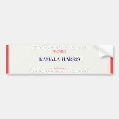 Kamala Harris Bumpersticker (Voorkant)