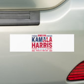 Kamala Harris Bumpersticker (Op auto)