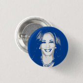 Kamala Harris Bust Ronde Button 3,2 Cm (Voorkant /achterkant)
